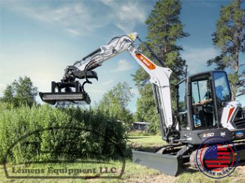 Mini Excavator Brush Mower Attachments