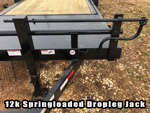 12k Spring Loaded Dropleg Jack