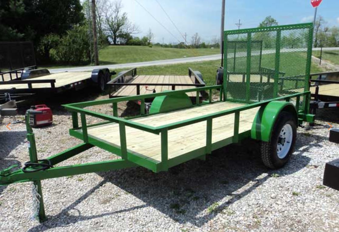 John Deere Green Trailer 1